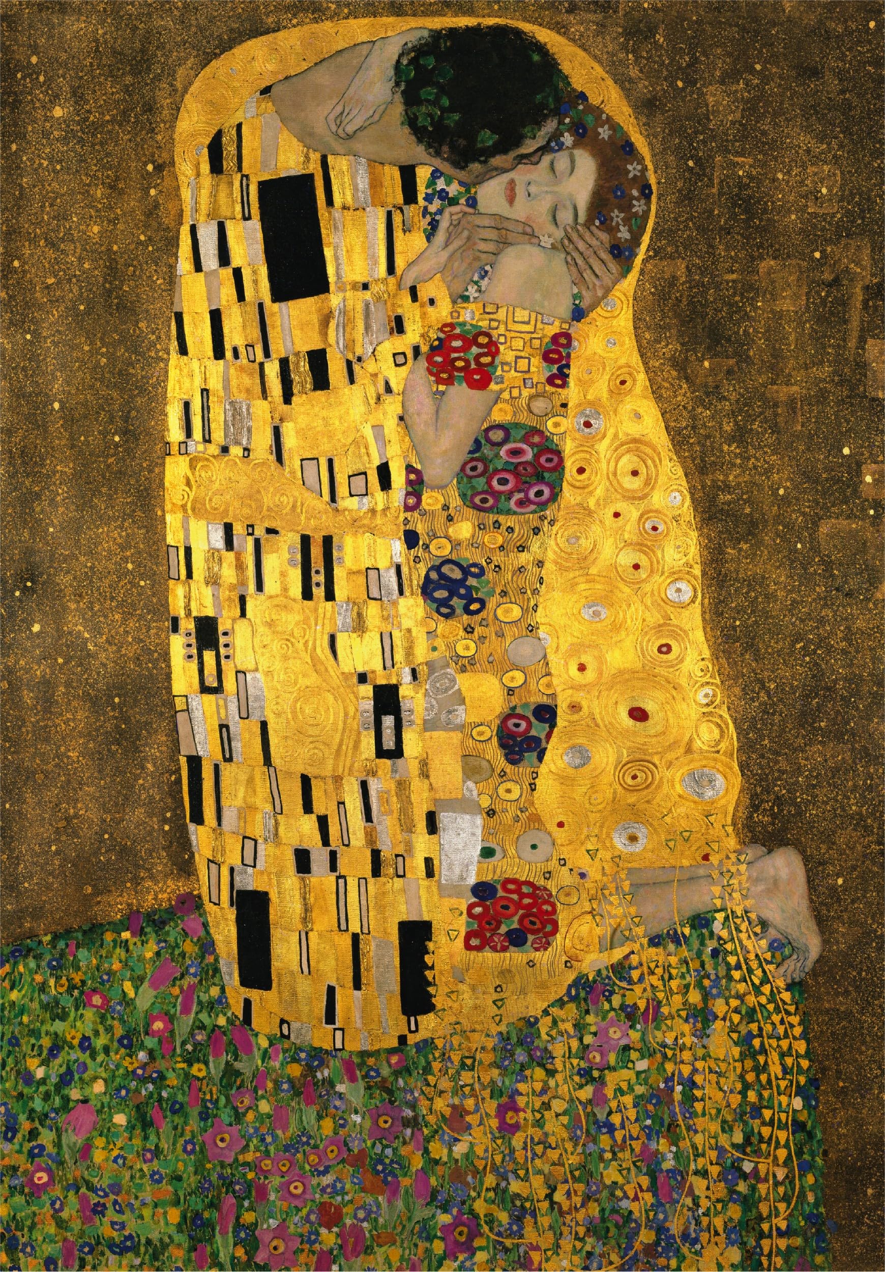 クリムト　ザキッス Amazon.com: The Kiss 1000 Piece Klimt Jigsaw Puzzle : Toys & Games